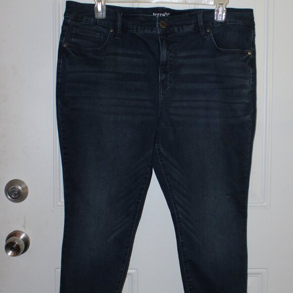 Terra & Sky Skinny Denim Jeans 18W Petite - Picture 2 of 6